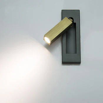 LED Nordic Zliatiny Acryl Dizajnér LED Nástenné svietidlo Nástenné svietidlo bezdrôtové nástenné svietidlo Na Štúdium Obchod Foyer Koridoru Nočné Čítanie