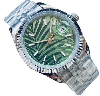 Nové pánske Luxusné Nehrdzavejúcej Ocele, Automatické Mechanické Hodinky Vodotesné Sapphire Náramkové hodinky