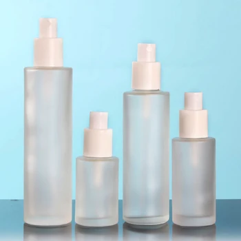 Make-up, kozmetické balenia 80ml mliečneho skla krém fľaši s čerpadlo, 80ml cestovné parfum fľaše s hmlu