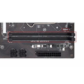 B250 BTC Ťažba Doske LGA 1151 s G3930 CPU+Chladiaci Ventilátor SATA 3.0 USB 3.0 Podporuje DDR4 DIMM RAM pre Banské Banské