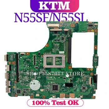 KEFU Dosky N55S Notebook základná doska pre ASUS N55SF N55SL pôvodnej doske Testované