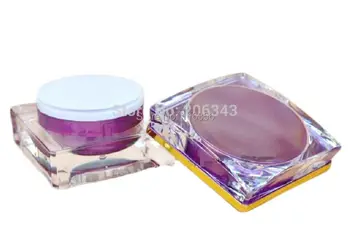 15 g fialová patels tvar akryl krém fľaše,eyecream jar,Kozmetické Jar,Kozmetické Balenia