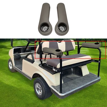 Golf Cart Sedadla lakťová opierka Kryt s Držiaku pre EZGO Klub Auto Yamaha Upgrade Podporný Rám Sivý