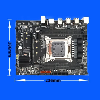 X99 Doske LGA2011-3 V3 V4 s Dual M. 2 NVME Sloty E5-2620 V3 CPU DDR4 Ram ECC SATA3.0 USB3.0 Doske CPU Auta
