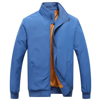 Značka pánske sako jesenné a zimné móda teplá bavlnená kabát kvalitné bežné zahusťovanie mužov streetwear teplé oblečenie