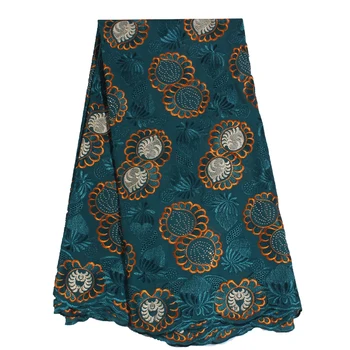 2020 Vysoko Kvalitné Švajčiarske Voile Bavlna Nigérijský Tkaniny Ženy Strany Oblečenie Afriky Čipky Textílie