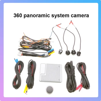 360 panoramatický systém fotoaparátu s ovládača 1080P Surround Okolo Pohľad Kamery Auto Príslušenstvo