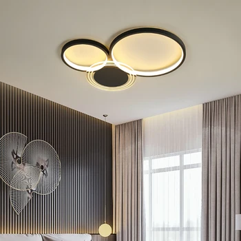 Moderný Luster Biela Listry LED Stropný Luster Osvetlenie Pre Obývacia izba Jedáleň Kuchyňa Spálňa svietidlá