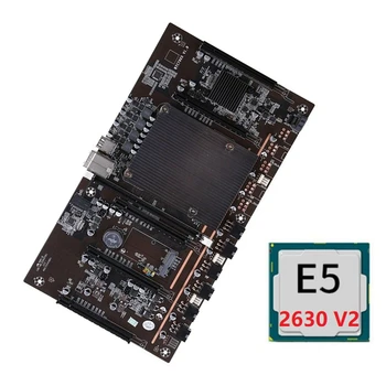 H61 X79 BTC Ťažba základná Doska s procesorom 5X PCI-E 8X LGA 2011 DDR3 Podporu 3060 3080 GPU pre BTC Ťažba