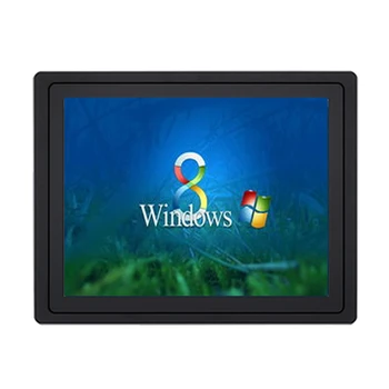13.3 palce vložené priemyselný počítač s kapacitný dotykový displej tabletu all-in-one PC pre win 10 Pro RS232 COM s WiFi