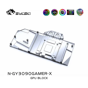 Bykski N-GY3090GAMER-X PC vodné chladenie GPU chladič Grafickej Karty Vodný Blok pre GLAXY RTX3090 rtx 3080 Hráč Shinyo