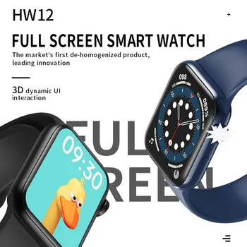 HW22 Smart Hodinky IWO 13 Plus SmartWatch Série 6 Max Celej Obrazovke Bluetooth Hovor Hudbu Hrať Inteligentný Náramok Pre Apple IOS a Android