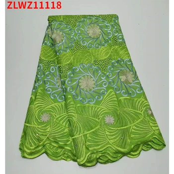 Výrazný Afriky francúzskej Čipky Tkaniny Zaručenú Kvalitu Ankara Bavlna Swiss Textil Pre Womam Šaty Textílie ZLWZ11118
