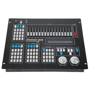 Slnečné 512 DMX DJ Controller/384 DMX Regulátor/DMX Konzoly DJ Apparatuur Voor LED Pódium Verlichting Efekt LED par Pohyblivé Hlavy