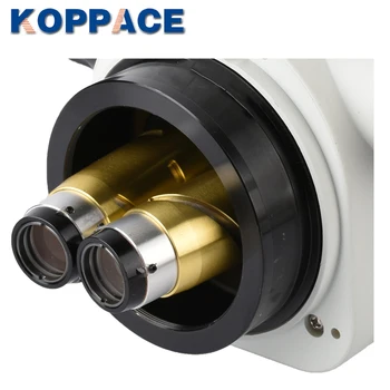 KOPPACE 3,5 X-90X Trinocular Stereo Mikroskopom Objektív Trinocular Priemyselné Mikroskopom Objektív 0,5 X farebné tv Adaptér Kontinuálne Zoom Objektív