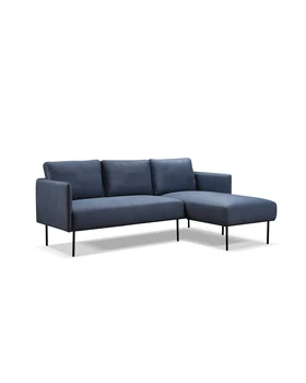 Liyasi gauč pre nábytok do obývacej izby rohu nastaviť tvaru L s textílie a usne