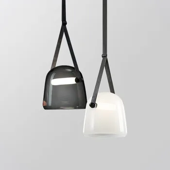 Moderné luminaria pendente sklo LED svetiel prívesok reštaurácia hanglamp
