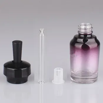 20ml Esenciálny Olej prázdne Fľaše s skla,sklenené nádoby,fialová kvapkadla fľaša Podstate kvapalné fľaša F20171750