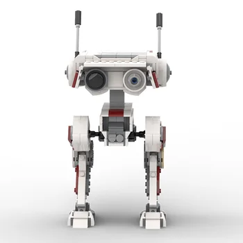 Spot MOC Priestoru Vojen Robot Tehly Častíc Bloky Padlých Bd-1 Inteligentné DIY Montáž Displeja Medzihviezdny Hračka Darček 414Pcs