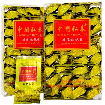 Slabé Vôňu, Chuť * Premium Anxi Kravatu Kuan Guan Yin Oolong Čaj Tieguanin Číne Čaj na chudnutie 250g BOX Oolong