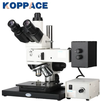 KOPPACE 50X-500X Trinocular Metallographic Mikroskop Pre Pozorovanie Metallographic Štruktúra A Povrch Morpholog