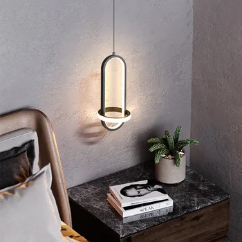 Nordic Led Luster Moderné LED Prívesok Lampy, Obývacia Izba, Spálňa lampa Visí Prívesok Domova Osvetlenie abajur