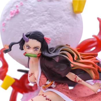Démon Vrah Anime Obrázok 29 cm Veľké Veľkosti Kamado Nezuko PVC Akcie Obrázok Hračky Kimetsu č Yaiba Zberateľskú Model Bábiky Dary