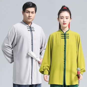 Tai Chi Oblečenie, Obleky Mužov Jar Jeseň Čínsky Obleky, Ženy Kungfu Oblečenie Verzia Ručné Bojové Umenie Tai Chi Oblečenie Sady