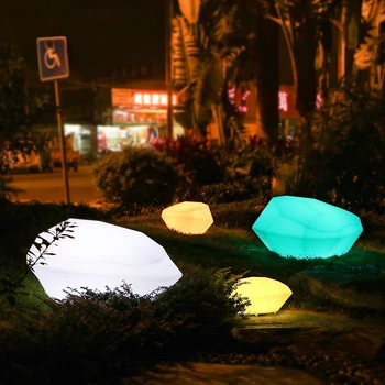 LED vonkajšie simulácia kameňa lampa garden park scénické bodové osvetlenie, dekorácie trávnik lampa plug-in osvetlenie lampa