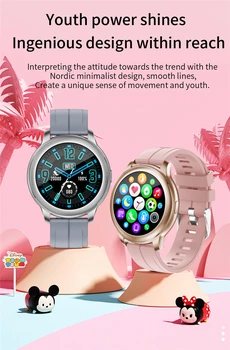 2021 CF22 Smartwatch úplné kontaktné Bluetooth hovor Ženy 