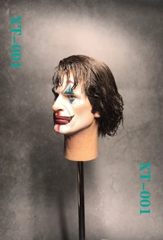 1/6 XT001 JK02 Muž Joker Hlavu Sculpt Transplantácia Vlasov Hlavu Uchytenie 12
