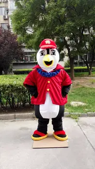 Penguin Maskot Kostým Vyhovuje Cosplay Party Maškarný Oblečenie Inzercia Propagácia, Karneval, Halloween Vianoce Dospelých Vyhovovali Sprievod