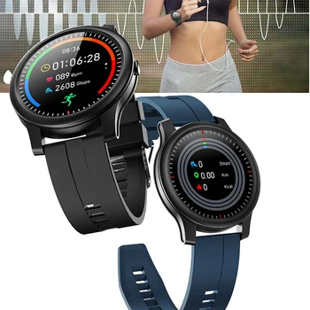 CHYCET 2021 Smart Hodinky Muž Ženy Inteligentné hodinky Srdcovej frekvencie, Krvného Tlaku Monitor Šport Fitness Tracker Nepremokavé Smartwatch