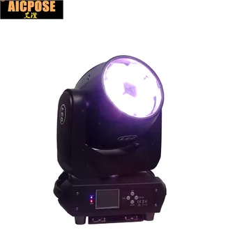 2units LED Super Lúč 6x40W RGBW 4in1 LED ZOOM pohyblivé hlavy lúč svetla bee oko Panel led fáze osvetlenie dmx dj svetlá s puzdrom
