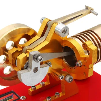 Sacie Oheň Typ Stirling Motor Edition Čistej Medi Vzduchu Valca Tepelnej Energie Motora Modelu Fyziky, Veda Experiment Hračka