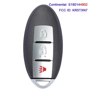 Keyecu S180144902 Smart Remote Auto príveskom, 3 Tlačidlá 433.92 MHz 4A pre Nissan Pathfinder Murano Titan 2019 2020 FCC ID: KR5TXN7