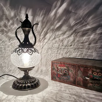 Tuoding lampa jedinečné osobnosti skla stolové lampy, kaviareň bar, krytý crystal stolná lampa