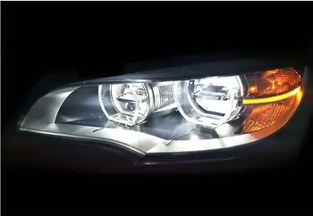 AKD Auto Styling pre BMW E70 E71 na roky 2007-2013 Svetlomety X5 X6 Angel Eye Reflektor LED DRL signalizačná kontrolka Hid Auto Príslušenstvo