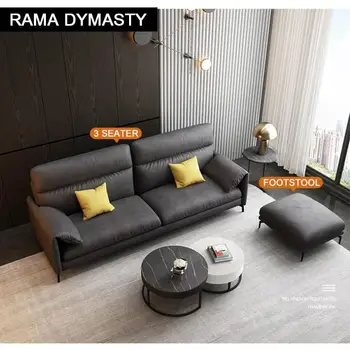 Moderné jednoduchá obývacia izba gauč malý byt sedacia súprava zmes