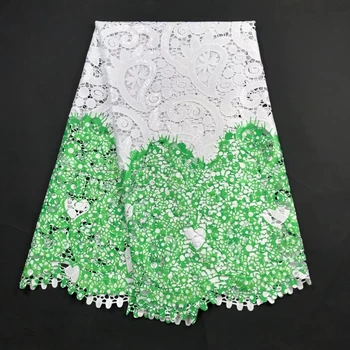 Krásny kvetinový vzor, tlač flitrami výšivky, tkaniny, priateľská Afrike guipure šnúrky ženy šaty DIY LJ šnúrky dobrej kvality
