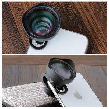 65mm teleobjektívu pre iPhone, Super Makro Telefón Objektív pre iPhone 12 pro max Samsung s10 plus Huawei Sony