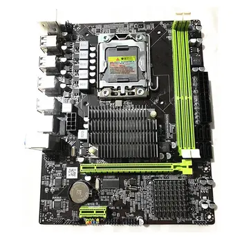 X58 PC Ploche Počítača Doske LGA1366 CPU DDR3 Rozhranie MSATA V1.6 Doske Systemboard X5660 5670cpu