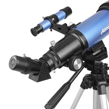 Profesionálne HD Astronomickému Teleskopu Pre Hvězdářství S 120 Vysokým Zväčšením A Mesiac-prezeranie Sky Blue Ďalekohľady