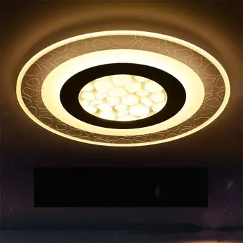 Super Tenký LED Stropné svietidlo Obývacia Izba Svetlá Lamparas de Techo Diaľkové Ovládanie Stropné Svietidlo Plafonnier LED Pozastavenie Luminair