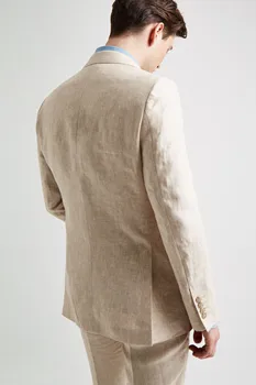 Vlastný Koktail Party Svadobné 3Pieces pánske Oblek Smart Casual Polyester Singel svojim Slim-Fit Tuxedos Oblek