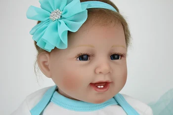 55cm Dieťa Spí Bábiky Silikónové Reborn Baby Doll Sprcha Hračky Raného Vzdelávania Bábiky Dievča Princezná Hračky Film Fotografovanie Rekvizity