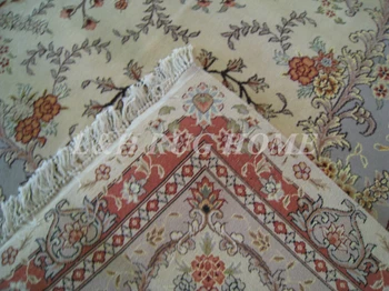Doprava zadarmo 10'x14'160 Riadku Ručne viazané Vlny a Hodvábu Orientálna perzský Koberec ručné perzský koberec