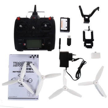 XK X300 RC Drone 5.8 G RC Quadcopter Drone s Wifi FPV HD Kamera, 720p 2,4 GHz, 8CH 6-osé Gyro, RC Vrtuľník VS Hubsan H501S X4