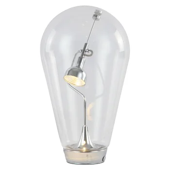 Nordic Minimalistický Tvorivé Sklo, Stolové Lampy, Priemyselné Vietor Led Stolná Lampa Obývacia Izba Dekoratívne Spálňa Art Deco Stolové Lampy