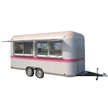 Mobile kávy potravín truck občerstvenie fast food košíka/vozidlo/príves vonkajšie použitie turistické auto s CE schválené